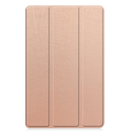 Samsung Galaxy Tab A9 Tri-Fold Leather Case w. Stand - Rose Gold