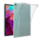 Lenovo Tab P12 Flexible Plastic Case w. Pencil Holder - Transparent