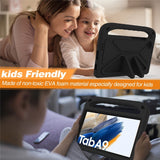 EIDERWOOD Samsung Galaxy Tab A11 / A9 Kids Case w. Kickstand - Black