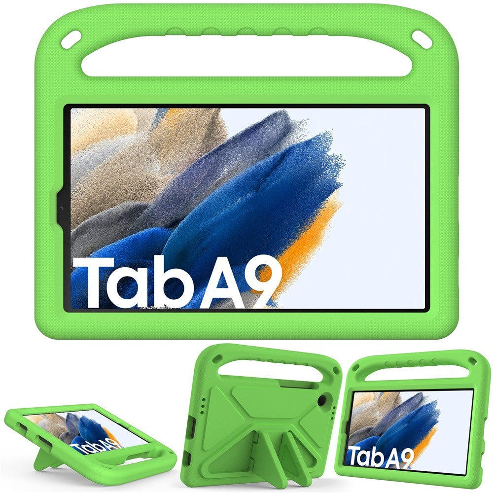 EIDERWOOD Samsung Galaxy Tab A11 / A9 Kids Case w. Kickstand - Green