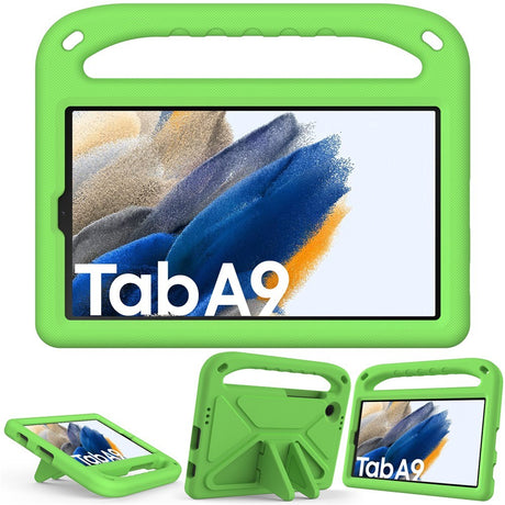 EIDERWOOD Samsung Galaxy Tab A11 / A9 Kids Case w. Kickstand - Green