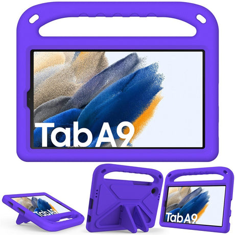 EIDERWOOD Samsung Galaxy Tab A11 / A9 Kids Case w. Kickstand - Purple