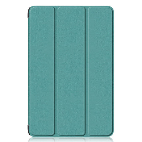 Samsung Galaxy Tab S9 FE+ (Plus) Tri-Fold Leather Case w. Stand - Green