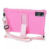 EIDERWOOD Xiaomi Redmi Pad SE Hybrid Case w. Stand Function & Shoulder Strap - Pink