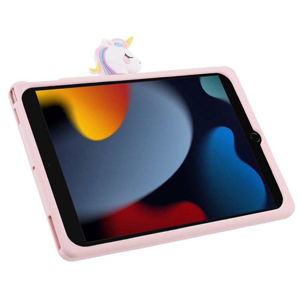 iPad 10.2" (2021 / 2020 / 2019) / iPad Pro 10.5" / iPad Air (2019) Kids Case w. Stand & Cartoon - Pink