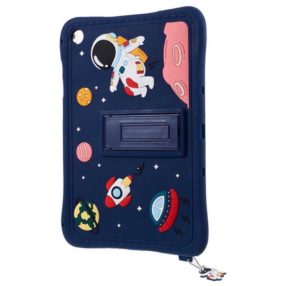 Samsung Galaxy Tab A9+ (Plus) Kids Case w. Stand & Cartoon - Dark Blue