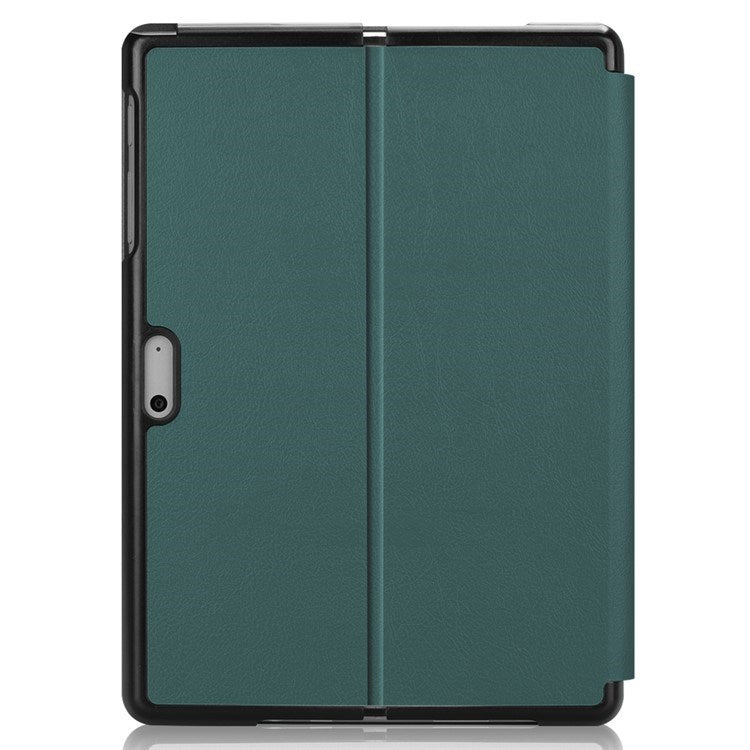 EIDERWOOD Microsoft Surface Go 4 Faux Leather Flip Case - Green
