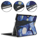 EIDERWOOD Microsoft Surface Go 4 Flip Case w. Standing Function - Starry Sky