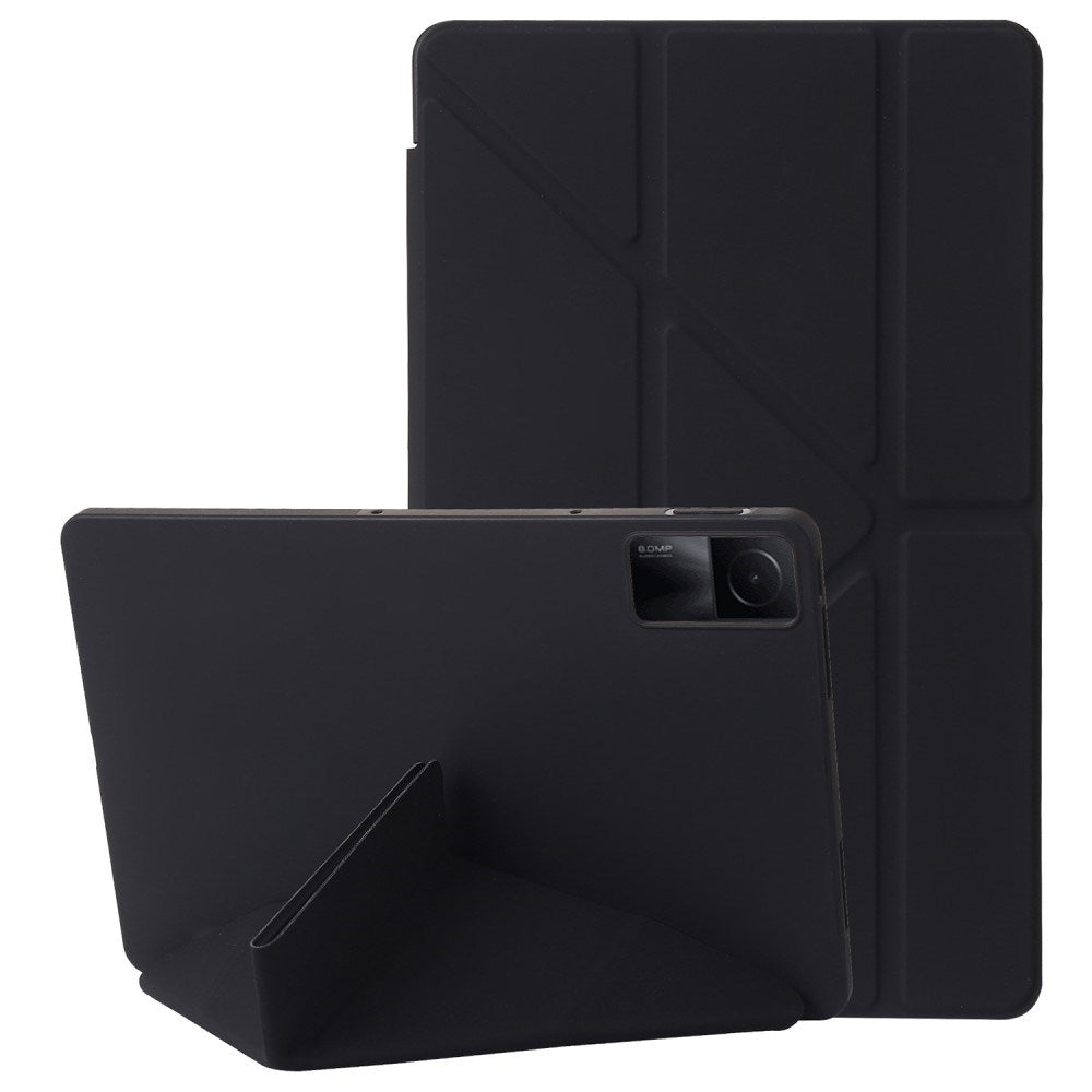 EIDERWOOD Xiaomi Redmi Pad SE Case - Flexible Origami Case - Black