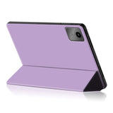 Lenovo Tab M11 Tri-Fold Leather Case - Purple