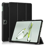 OnePlus Pad Go Tri-Fold Leather Case w. Stand - Black