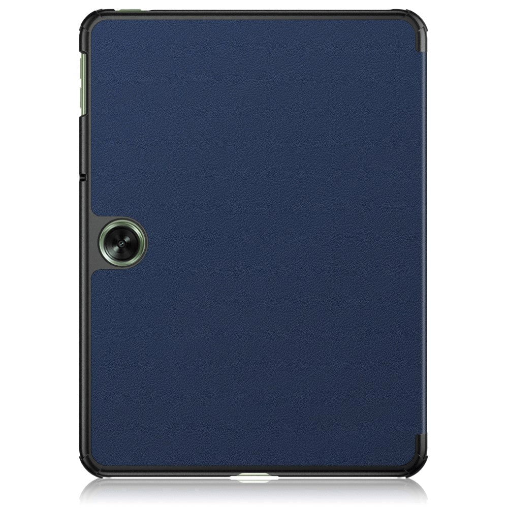 OnePlus Pad Go Tri-Fold Leather Case w. Stand - Blue