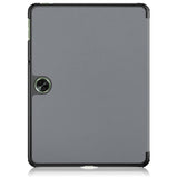 OnePlus Pad Go Tri-Fold Leather Case w. Stand - Grey