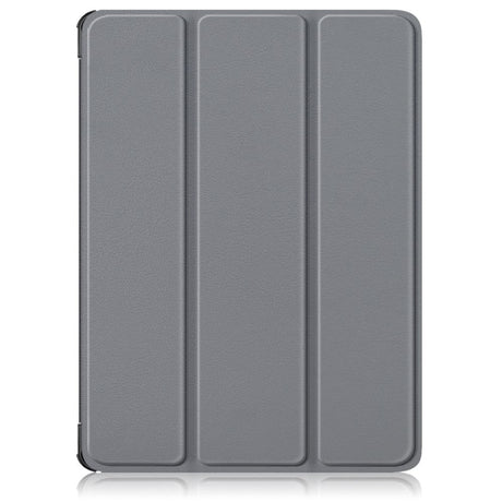 OnePlus Pad Go Tri-Fold Leather Case w. Stand - Grey