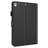 iPad 10.2" (2020) Leather Flip Case w. Animal Motif - Black