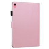 iPad 10.9" ( 2022) Leather Flip Case w. Animal Motif - Pink