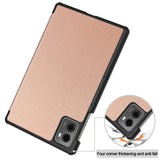 Lenovo Legion Tab (3. Gen.) 8.8" EIDERWOOD Leather Flip Case - Rose Gold