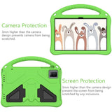 TCL Tab 10 Gen2 EIDERWOOD Kids Case with Handle & Stand Function - Green