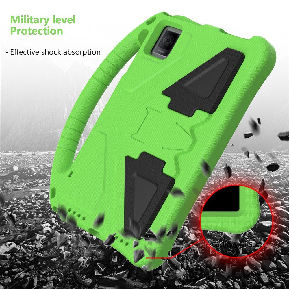 TCL Tab 10 Gen2 EIDERWOOD Kids Case with Handle & Stand Function - Green