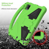 TCL Tab 10 Gen2 EIDERWOOD Kids Case with Handle & Stand Function - Green