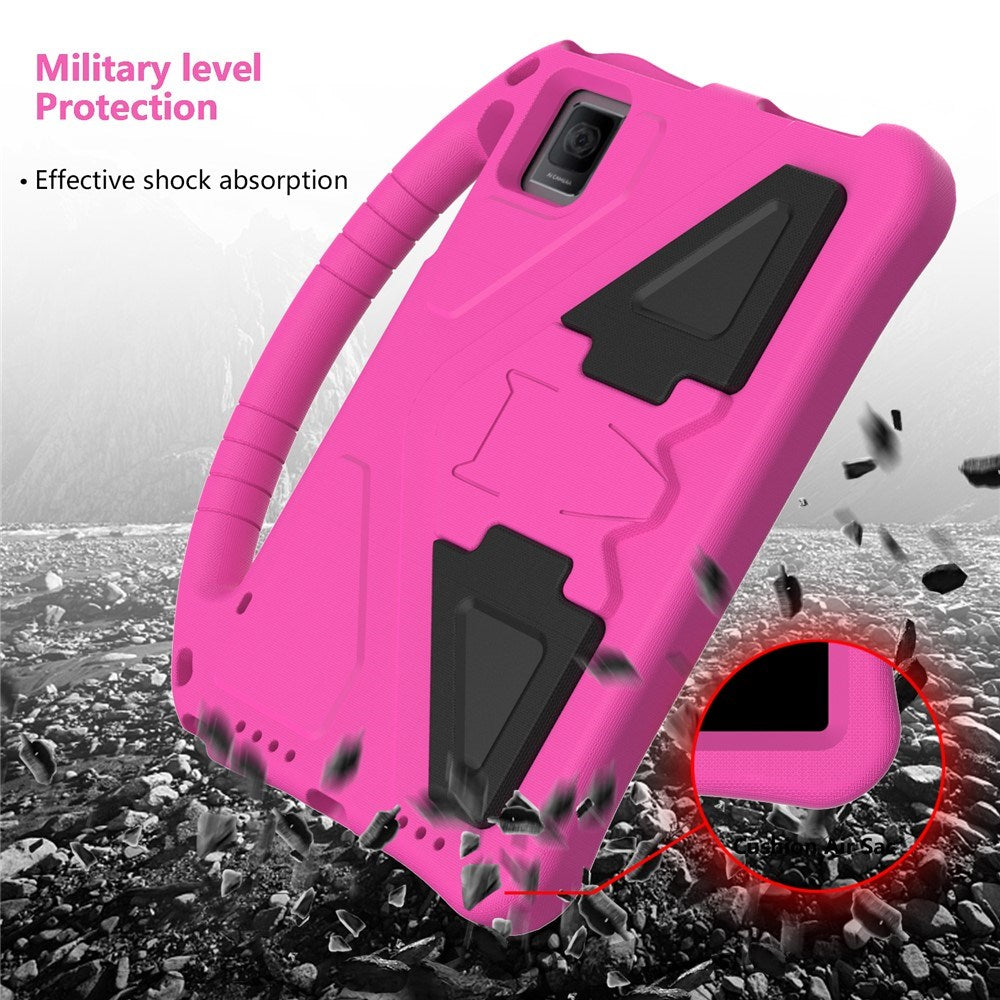 TCL Tab 10 Gen2 EIDERWOOD Kids Case with Handle & Stand Function - Pink