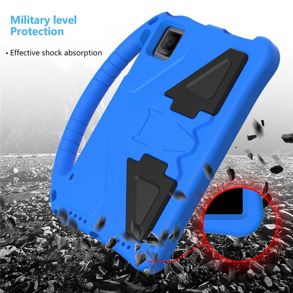 TCL Tab 10 Gen2 EIDERWOOD Kids Case with Handle & Stand Function - Blue