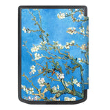 Pocketbook Verse Pro PU Leather Flip Case w. Seelp/ Wake-up Function - Flower branches