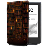 Pocketbook Verse Pro PU Leather Flip Case w. Seelp/ Wake-up Function - Bookshelf