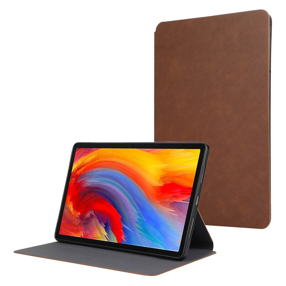 EIDERWOOD Lenovo Tab M11 Leather Case w. Stand - Brown