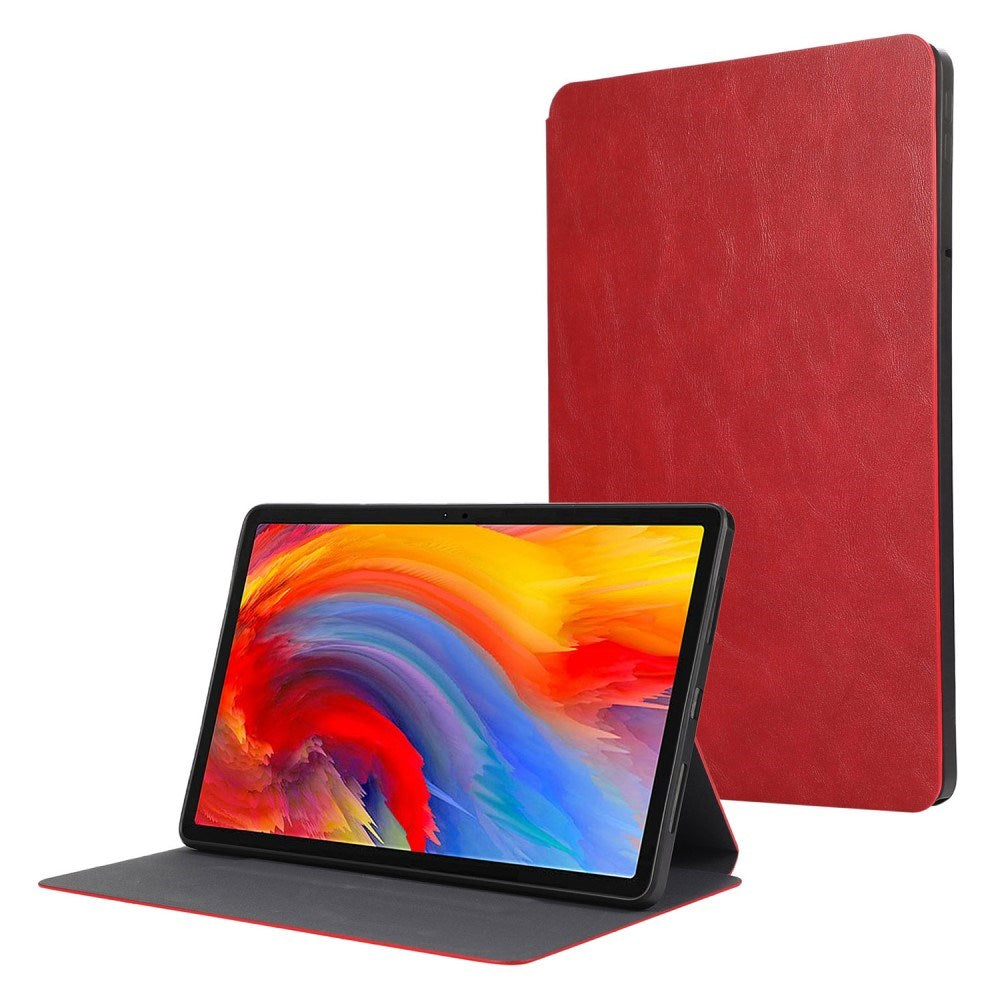 EIDERWOOD Lenovo Tab M11 Leather Case w. Stand - Red