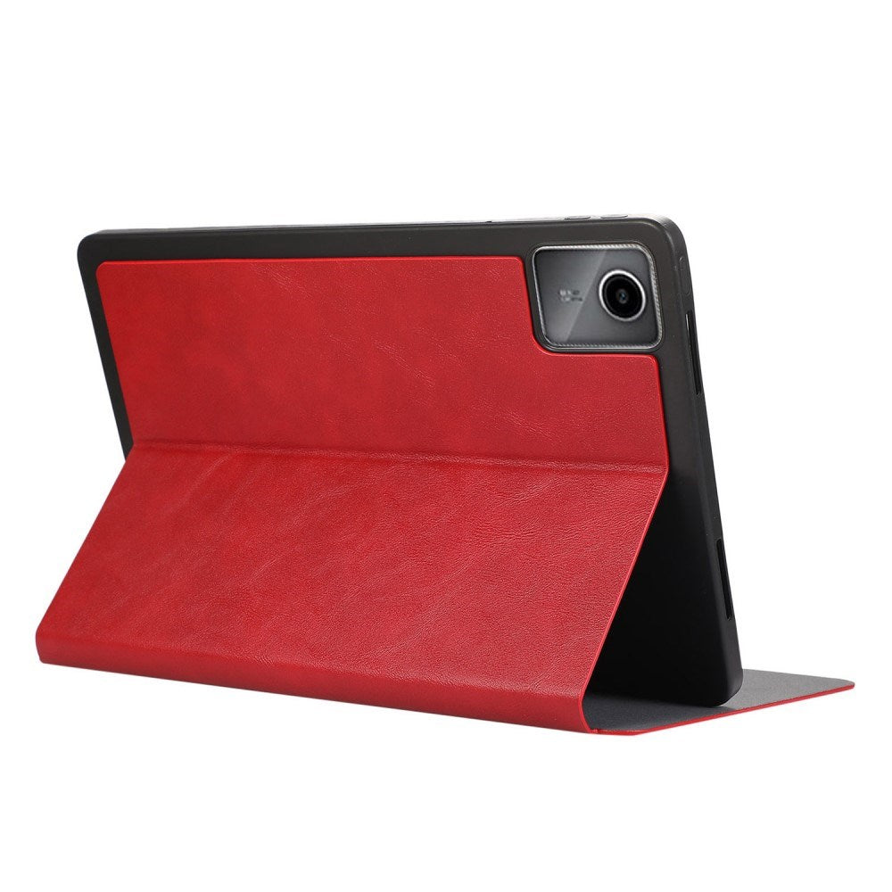 EIDERWOOD Lenovo Tab M11 Leather Case w. Stand - Red