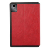 EIDERWOOD Lenovo Tab M11 Leather Case w. Stand - Red