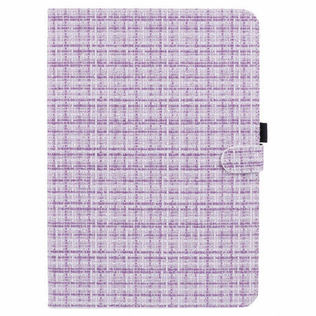 EIDERWOOD Xiaomi Pad 6S Pro Fabric Covered Leather Case w. Stand Function - Purple