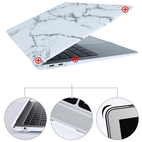 Macbook Pro 14 M1/M2/M3 (2021/2023) Hard Plastic Cover - Leaves