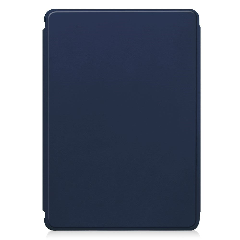 EIDERWOOD iPad Pro 11" (2024) Hybrid Flip Case w. Rotating Stand Function - Transparent / Dark Blue