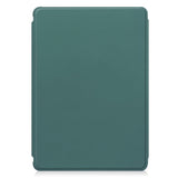 EIDERWOOD iPad Pro 11" (2024) Hybrid Flip Case w. Rotating Stand Function - Transparent / Green