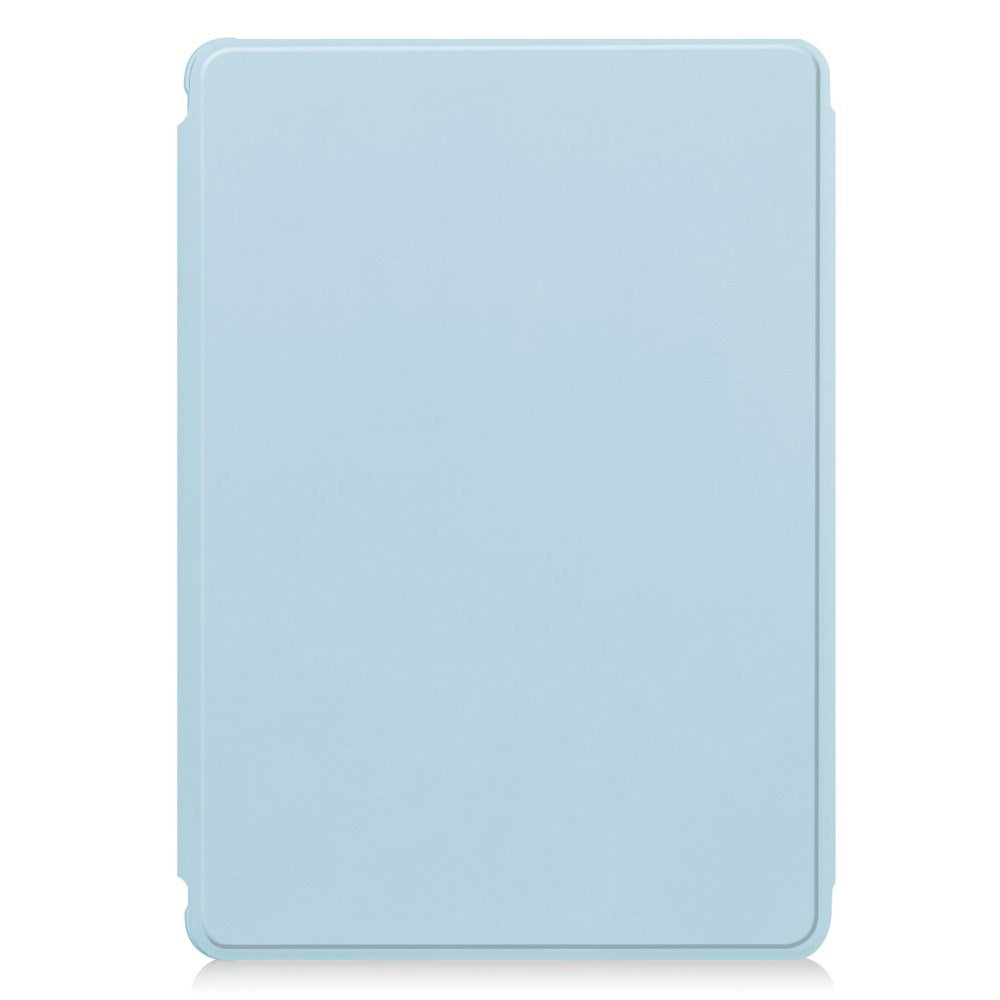 EIDERWOOD iPad Pro 11" (2024) Hybrid Flip Case w. Rotating Stand Function - Transparent / Light Blue