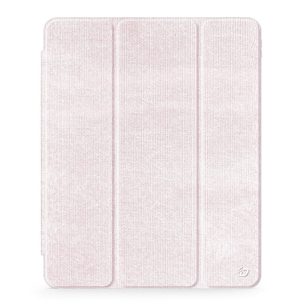 iPad Air 13" (2024) DUX DUCIS Unid Series Tri-Fold Flip Case - Transparent / Pink