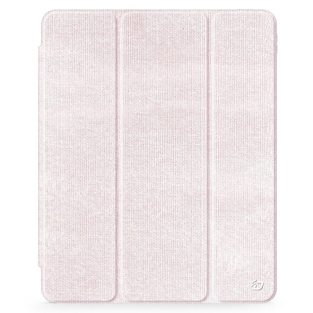 iPad Pro 13" (2024) DUX DUCIS Unid Series Tri-Fold Flip Case - Transparent / Pink