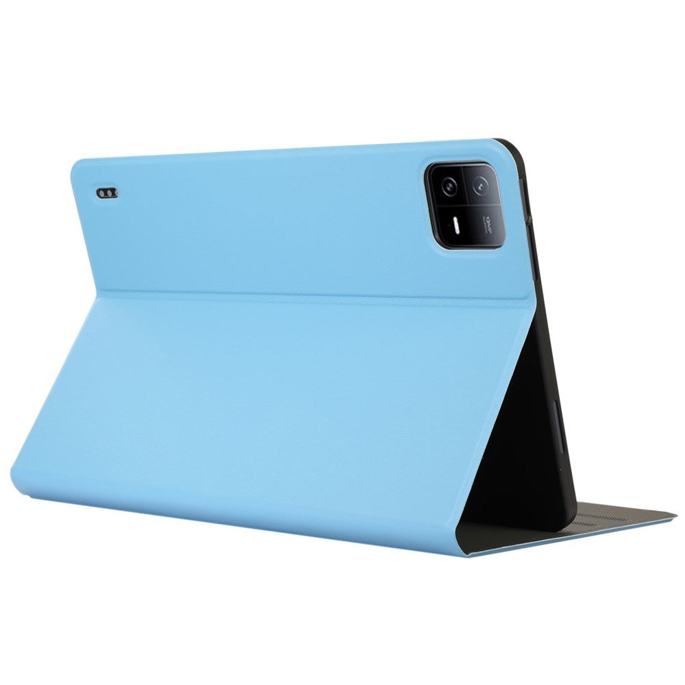 EIDERWOOD Xiaomi Pad 6S Pro Vegan Leather Tablet Flip Case with Stand Function - Light Blue