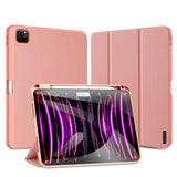 iPad Pro 11" (2024) DUX DUCIS DOMO Series Flip Case w. Pen Holder - Pink