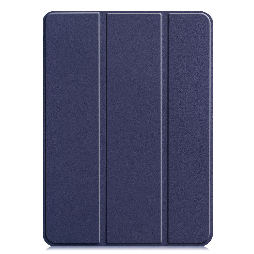 EIDERWOOD iPad Pro 13" (2024) Tri-Fold Leather Flip Case - Blue