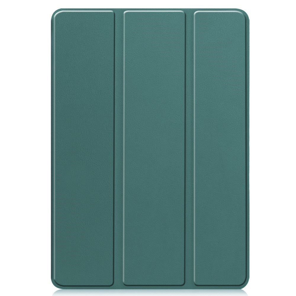 EIDERWOOD Xiaomi Redmi Pad Pro Tri-Fold Artificial Leather Flip Case w. Stylus Pencil Holder - Green