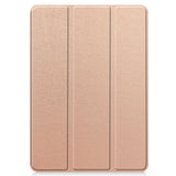 EIDERWOOD Xiaomi Redmi Pad Pro Tri-Fold Artificial Leather Flip Case w. Stylus Pencil Holder - Rose Gold