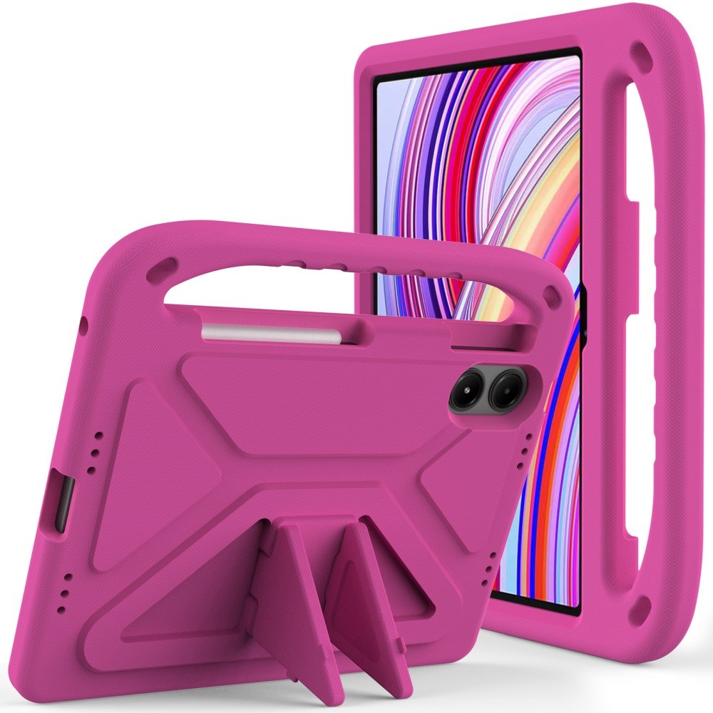 EIDERWOOD Xiaomi Redmi Pad Pro Kids Case w. Handle - Pink