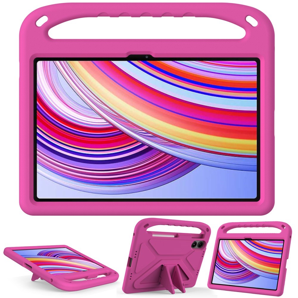 EIDERWOOD Xiaomi Redmi Pad Pro Kids Case w. Handle - Pink