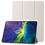 EIDERWOOD iPad Pro 13" (2024) Tri-Fold Artificial Leather Flip Case w. Apple Pencil Holder - Creme