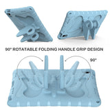 Samsung Galaxy Tab A11+ (Plus) / A9+ (Plus) EIDERWOOD Kids Case - Butterfly Kickstand Case - Light Blue