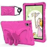 Samsung Galaxy Tab A11+ (Plus) / A9+ (Plus) EIDERWOOD Kids Case - Butterfly Kickstand Case - Hot Pink