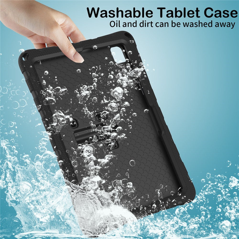 Samsung Galaxy Tab A11+ (Plus) / A9+ (Plus) EIDERWOOD Kids Case - Butterfly Kickstand Case - Black